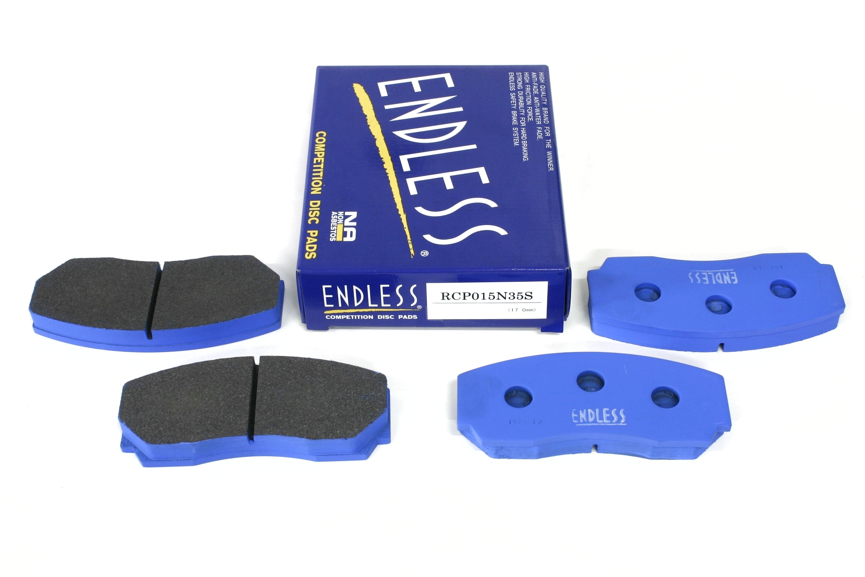 ENDLESS RCP015N35S I 17mm Pads for calipers AP RACING CP2279 I